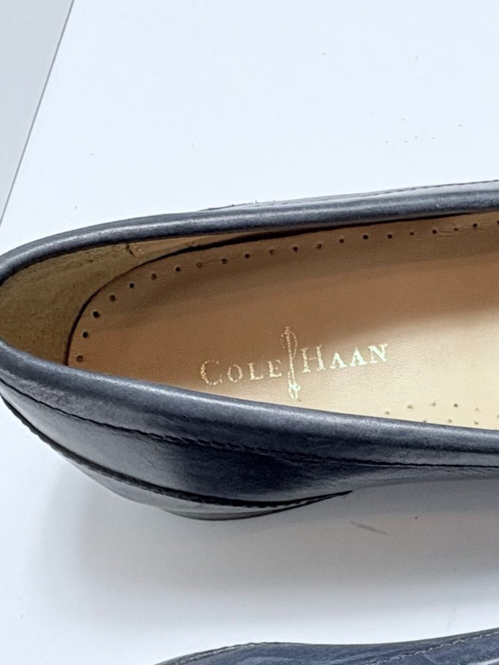 Cole Haan Laurel Moc  Blazer Blue  8.5 M - Picture 3 of 9